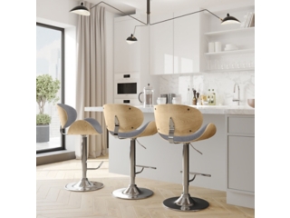 Simpli Home Marana Adjustable Swivel Bar Stool