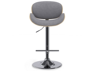 Simpli Home Marana Adjustable Swivel Bar Stool
