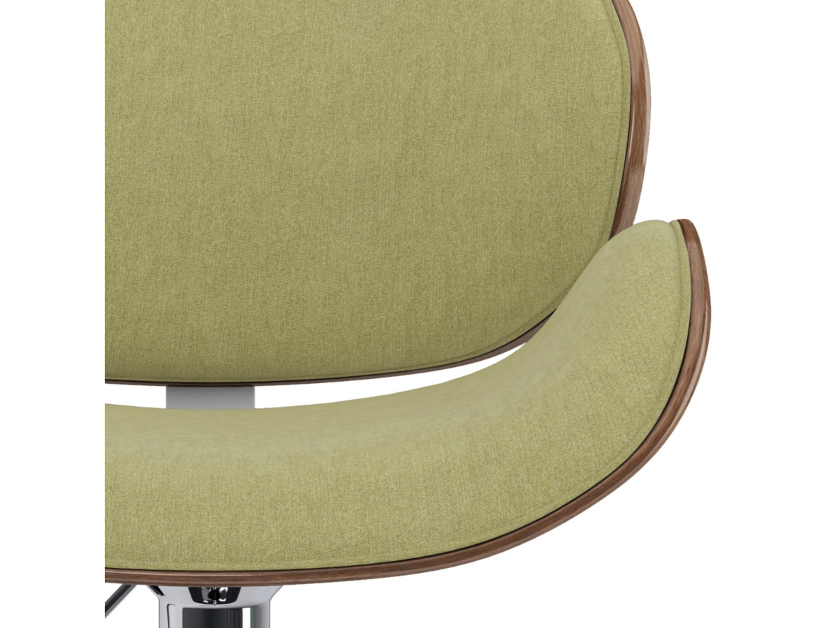 Simpli Home Marana Adjustable Swivel Bar Stool, Acid Green, large