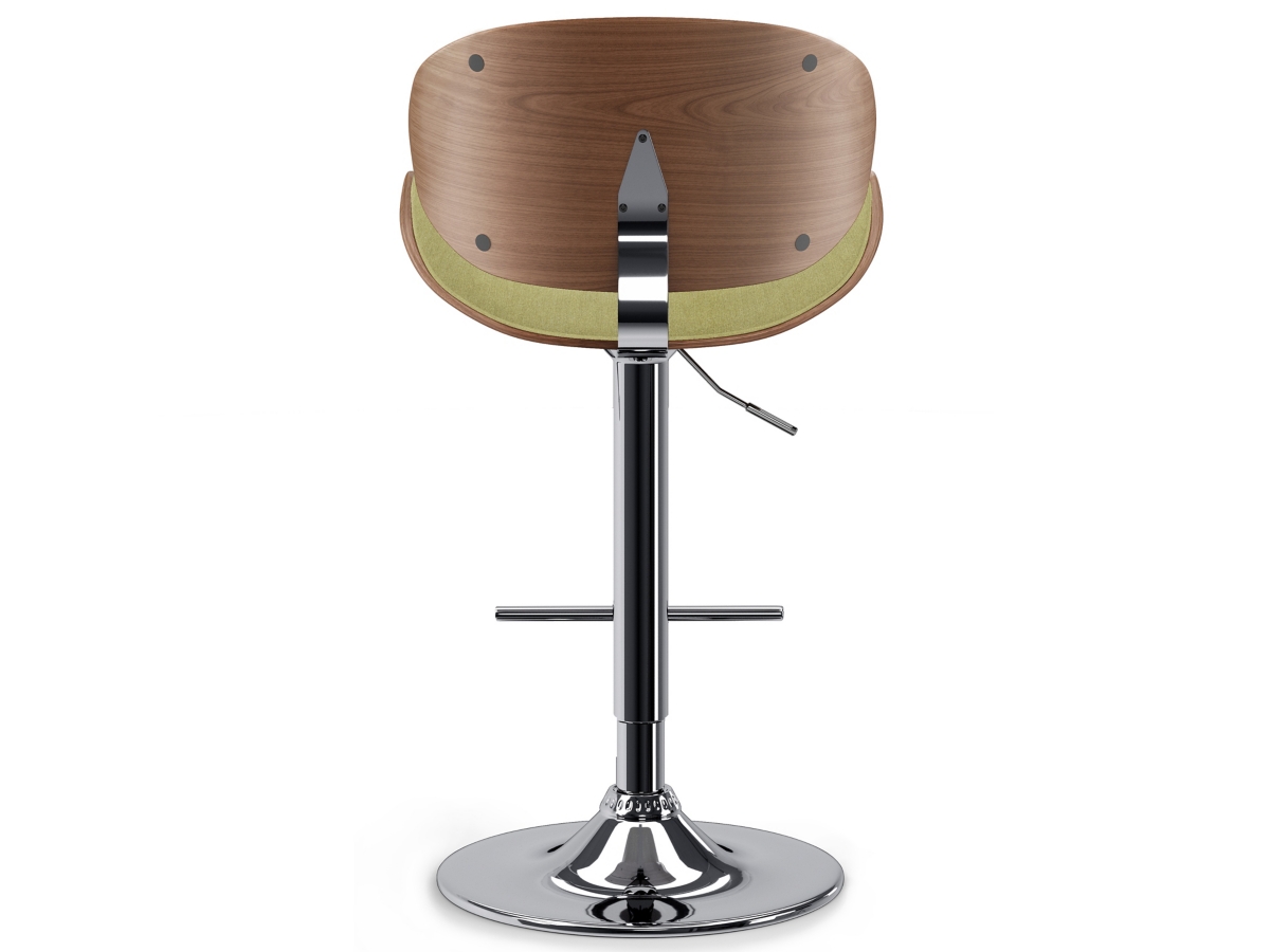 Simpli Home Marana Adjustable Swivel Bar Stool, Acid Green, large