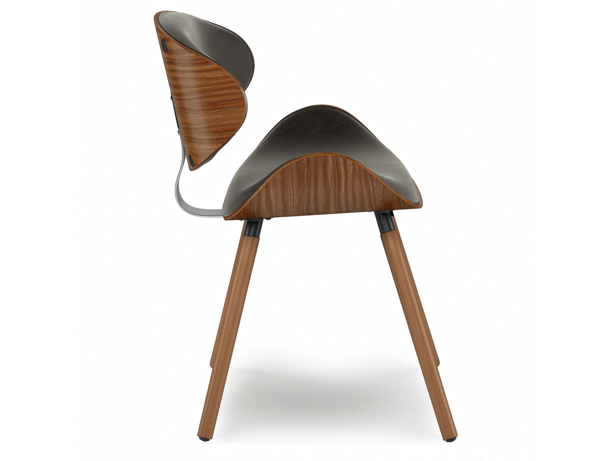 Simpli Home Marana Dining Chair, Brown, large