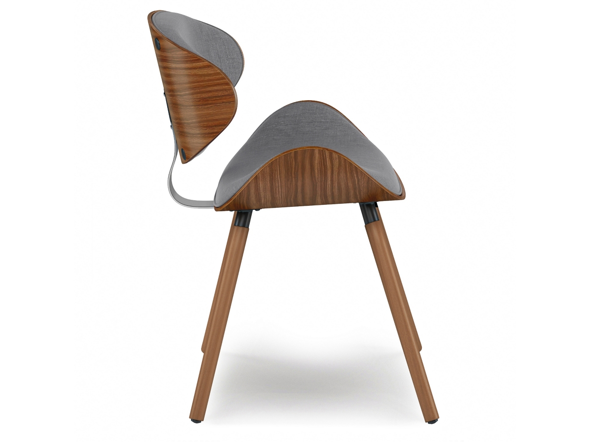 Simpli Home Marana Dining Chair, Gray, large