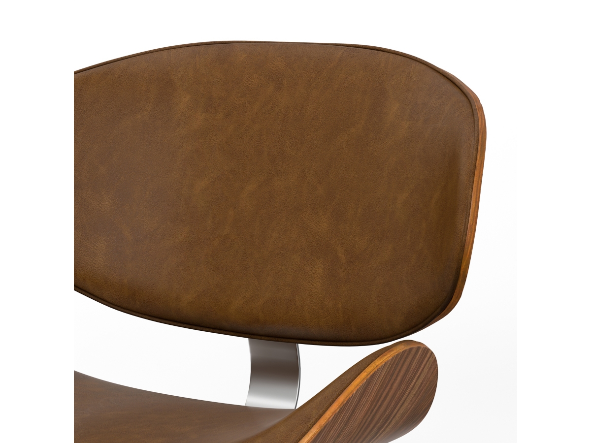 Simpli Home Marana Dining Chair, Deep Tan, large