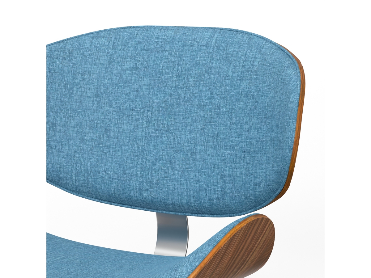 Simpli Home Marana Dining Chair, Blue, large