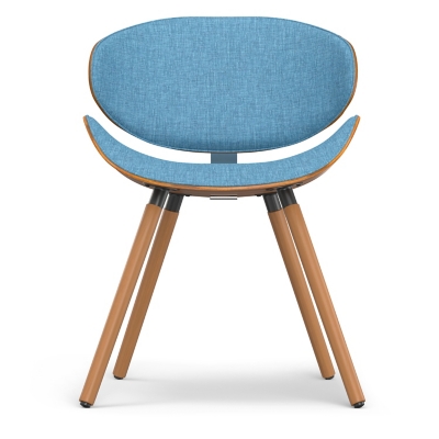 Simpli Home Marana Dining Chair, Blue, large