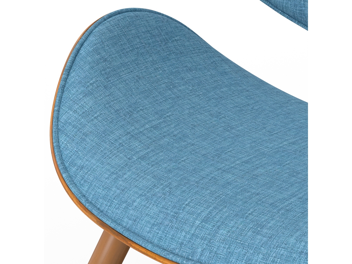 Simpli Home Marana Dining Chair, Blue, large