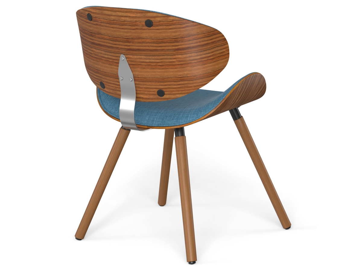 Simpli Home Marana Dining Chair, Blue, large