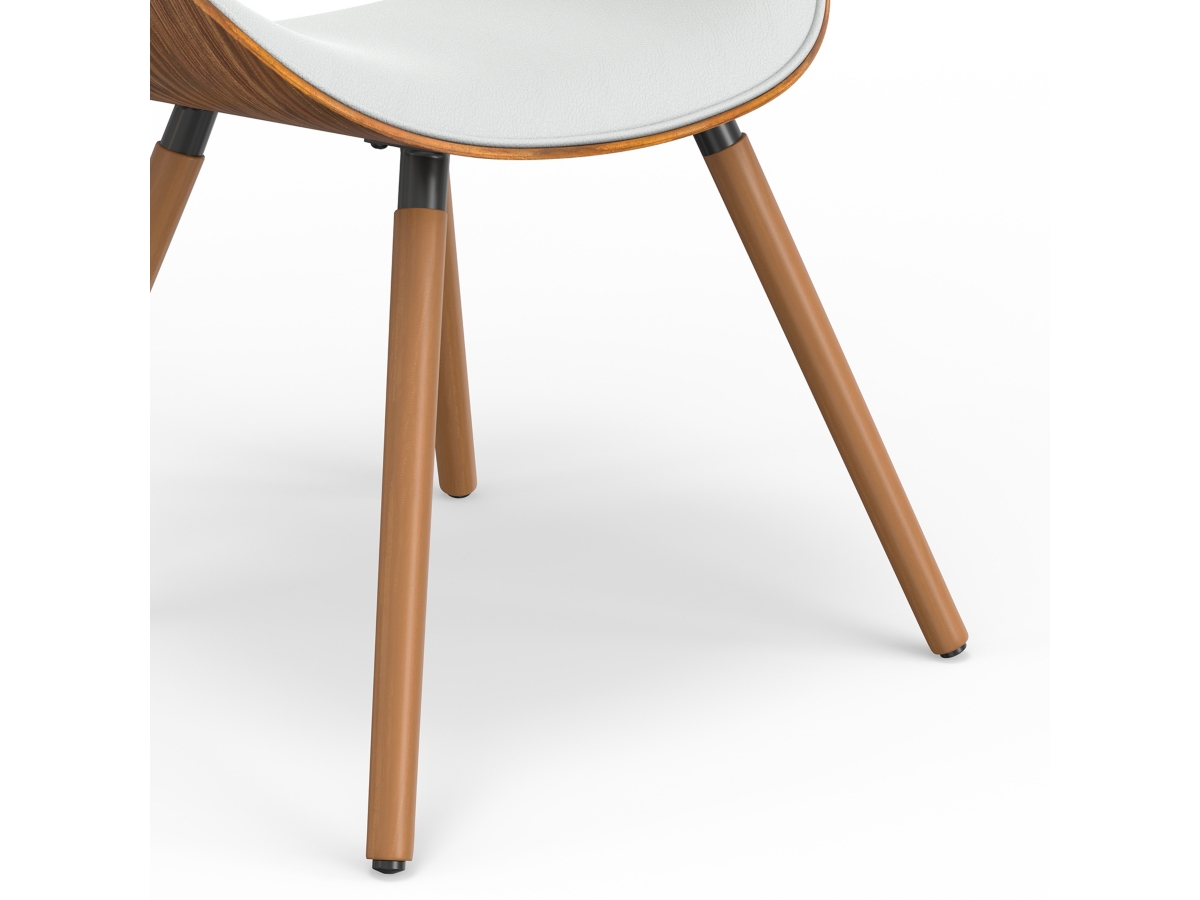 Simpli Home Marana Dining Chair, White, large