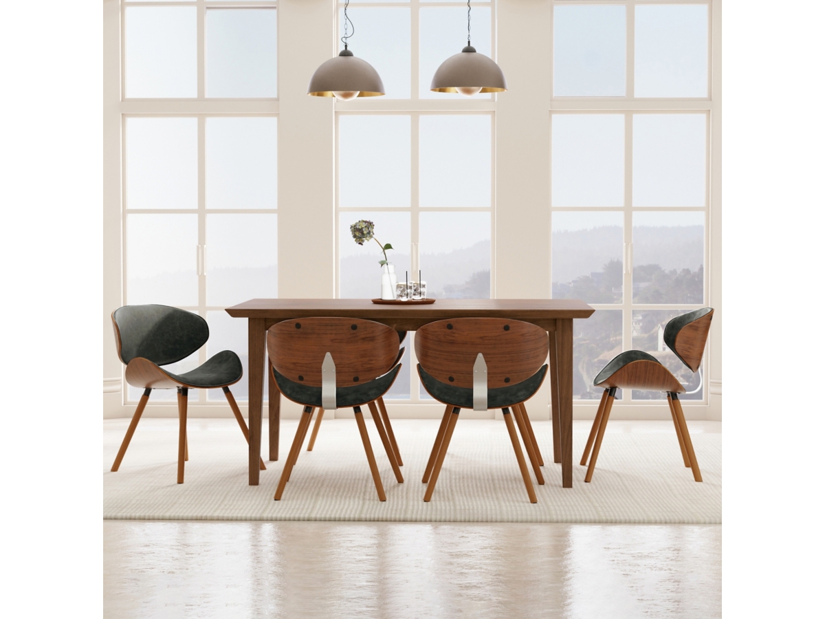 Simpli Home Marana Dining Chair, Slate Gray, large