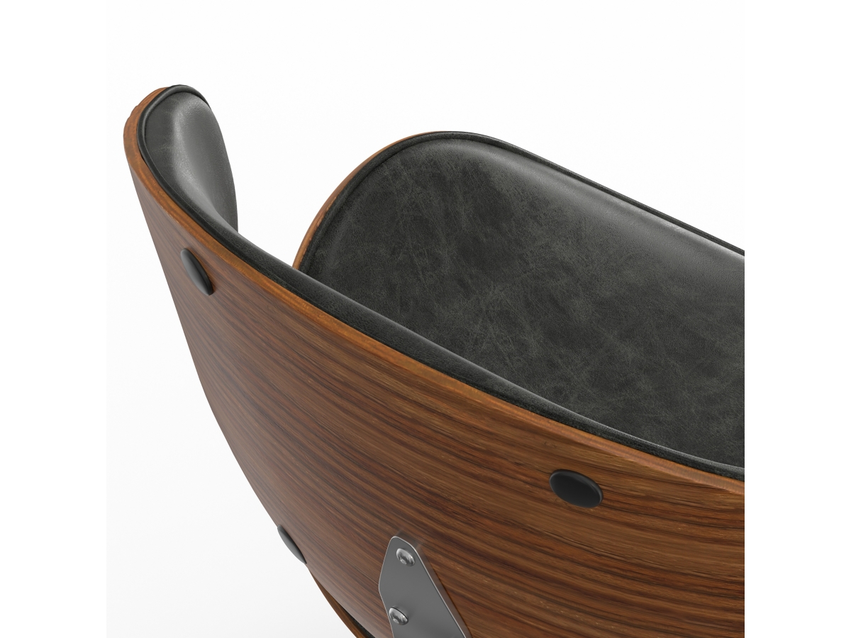 Simpli Home Marana Dining Chair, Slate Gray, large