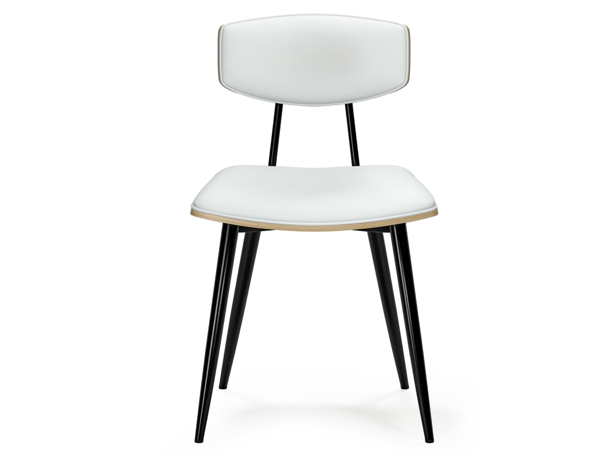 Simpli Home Mavis Dining Chair ( Set of 2 ), White, large