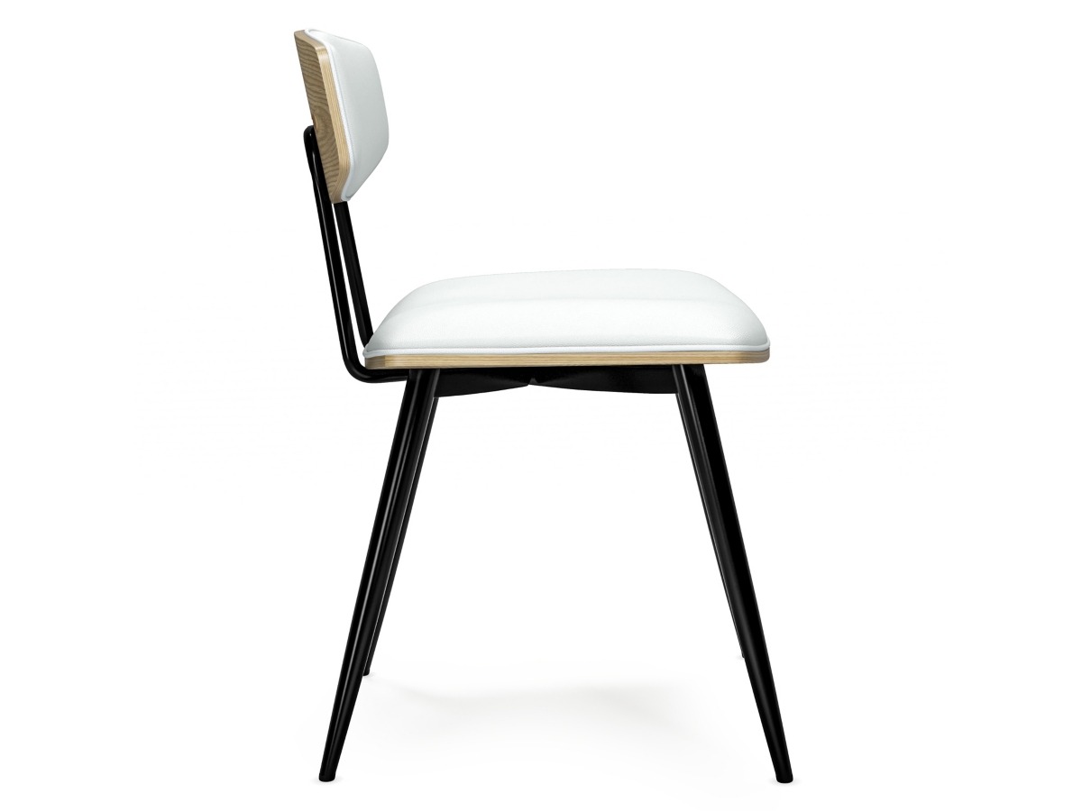 Simpli Home Mavis Dining Chair ( Set of 2 ), White, large