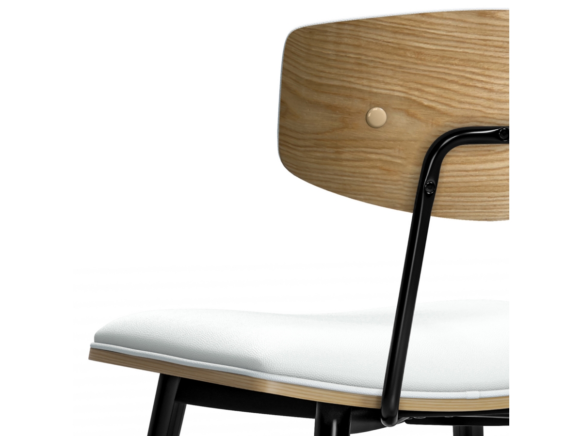 Simpli Home Mavis Dining Chair ( Set of 2 ), White, large