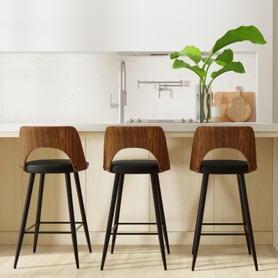 Simpli Home Micah Counter Height Bar Stool (Set of 2), , large