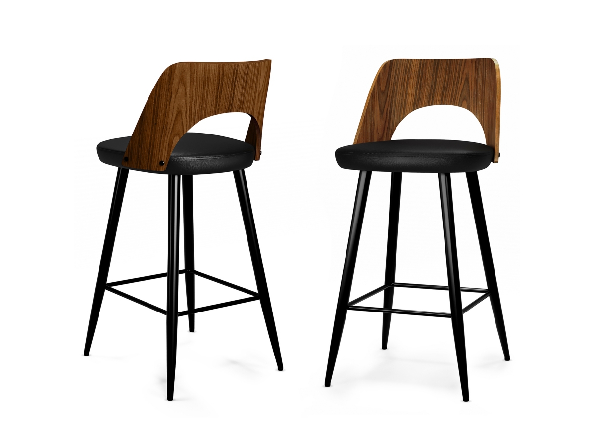 Simpli Home Micah Counter Height Bar Stool (Set of 2), , large