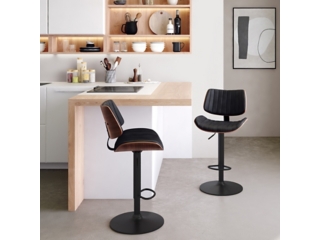 Simpli Home Novak Adjustable Bar Stool