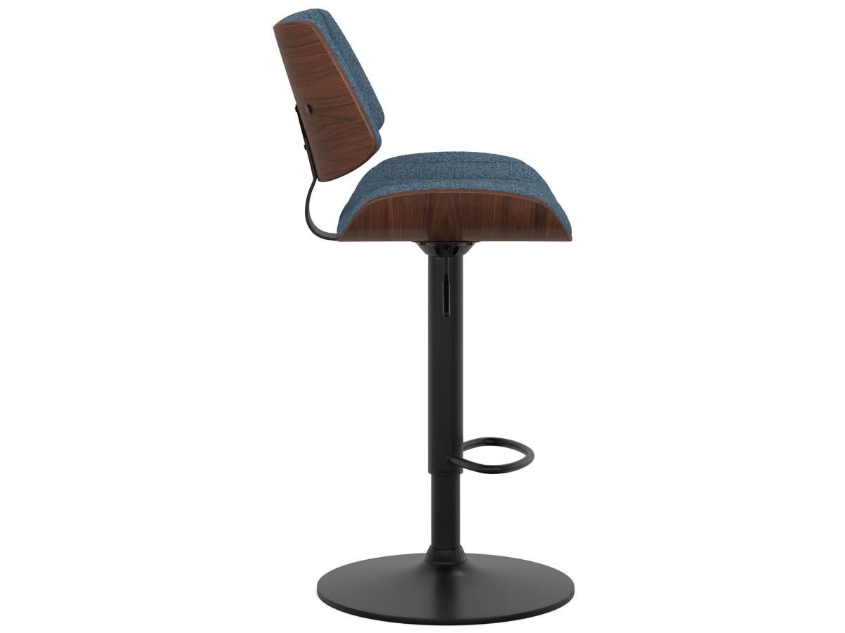Simpli Home Novak Adjustable Swivel Bar Stool, , large