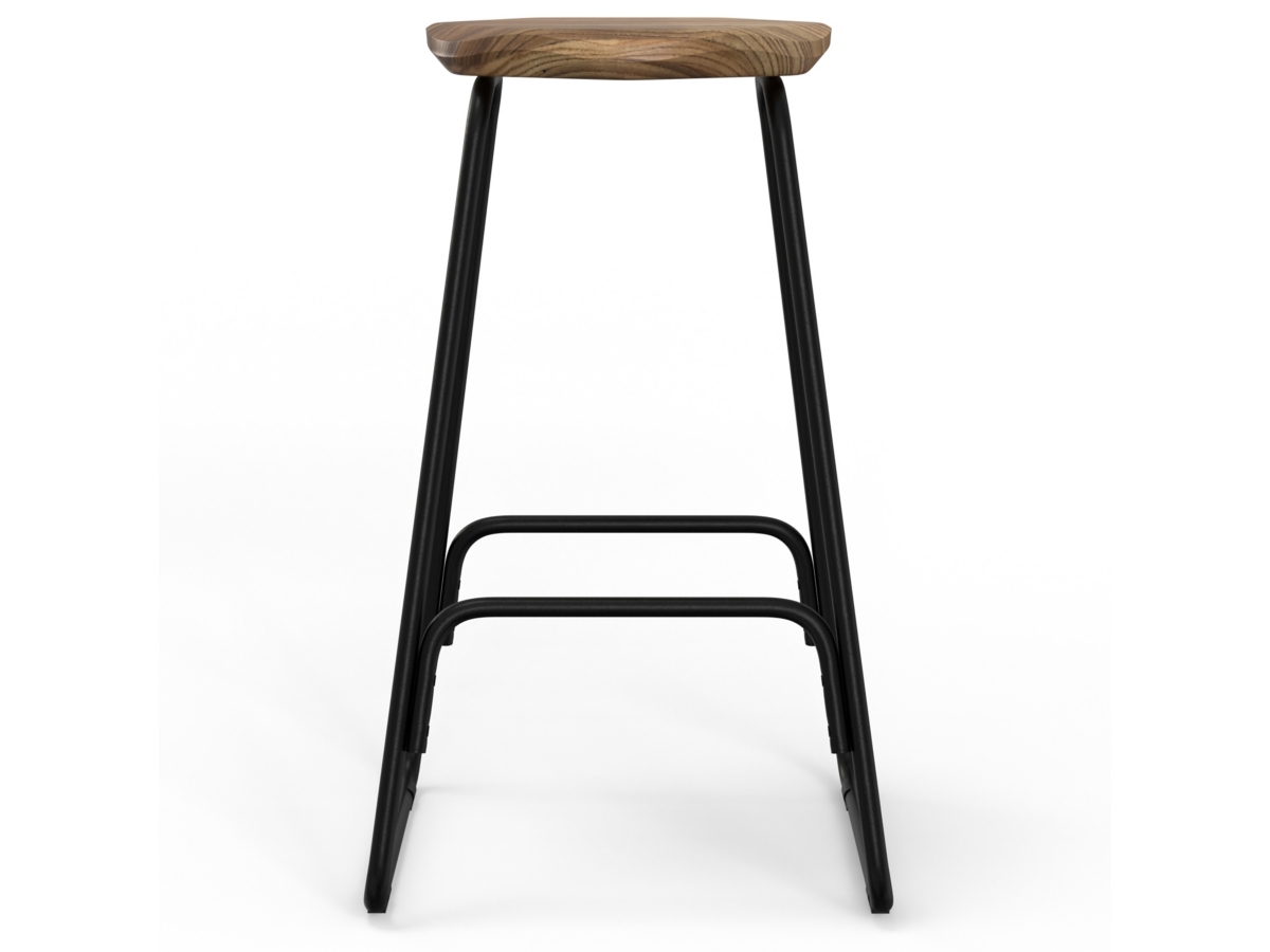 Simpli Home Orson Saddle Counter Height Bar Stool (Set of 2), , large