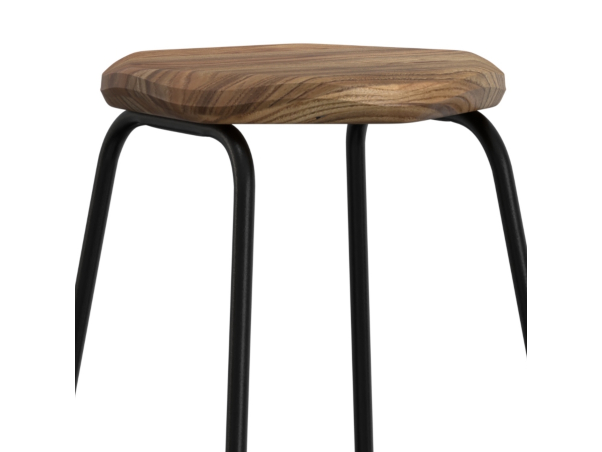 Simpli Home Orson Saddle Counter Height Bar Stool (Set of 2), , large