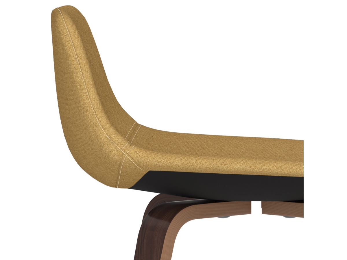 Simpli Home Randolph Counter Height Bar Stool (Set of 2), Dijon Yellow, large