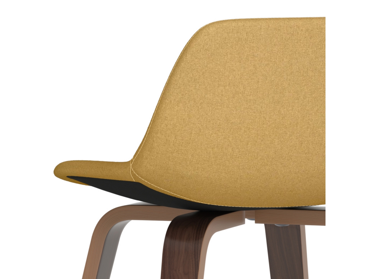 Simpli Home Randolph Counter Height Bar Stool (Set of 2), Dijon Yellow, large