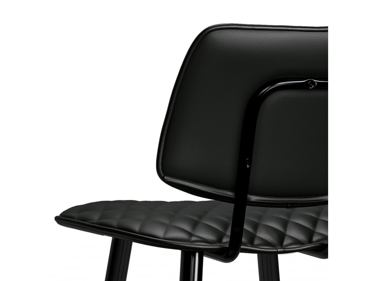 Simpli Home Raya Counter Height Bar Stool (Set of 2), Black, large