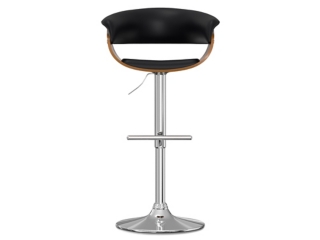 Simpli Home Sheldon Adjustable Swivel Bar Stool