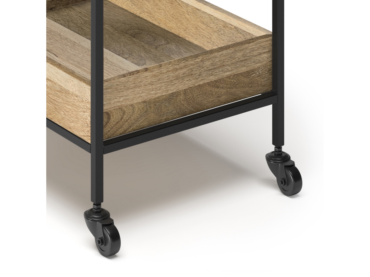 Simpli Home Simons Bar Cart, , large