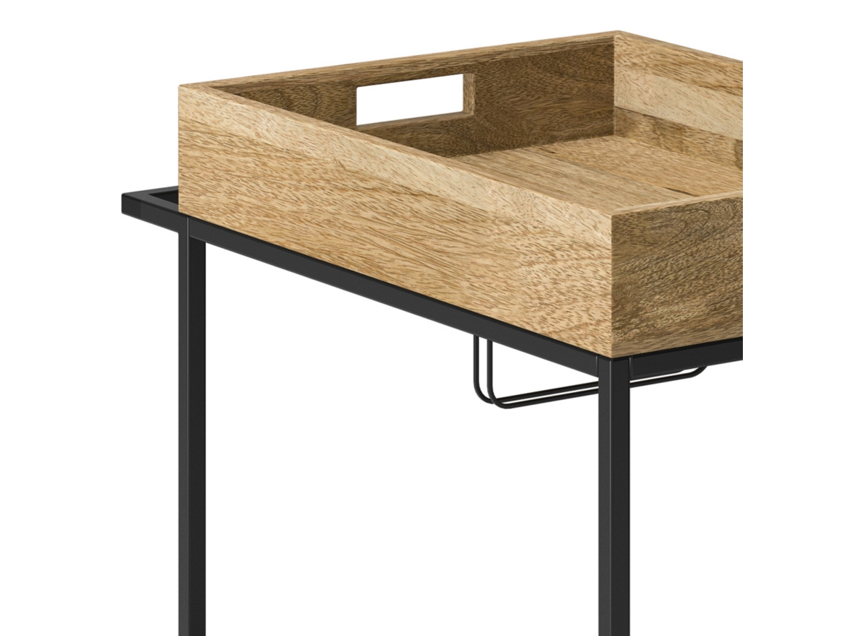 Simpli Home Simons Bar Cart, , large