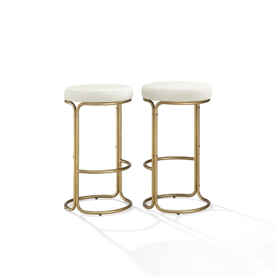 Crosley Furniture Carson Counter Height Bar Stool (Set of 2), , large