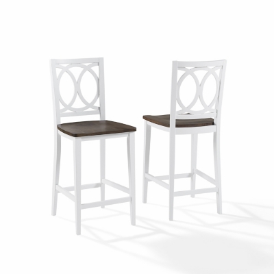 Crosley Furniture Charlotte Counter Height Bar Stool (Set of 2), , large