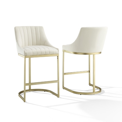 Crosley Furniture Esme Counter Height Bar Stool (Set of 2), , large