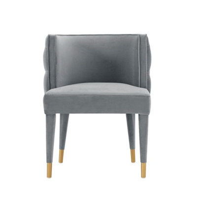 Manhattan Comfort Maya Dining Chair, Gray, large