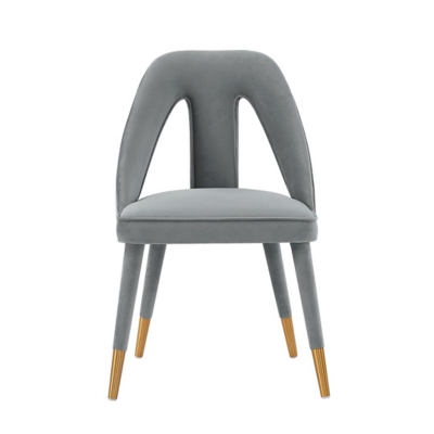 Manhattan Comfort Neda Dining Chair, Gray, large