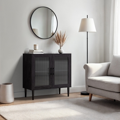 CorLiving Ethan Fluted Buffet Cabinet, , rollover