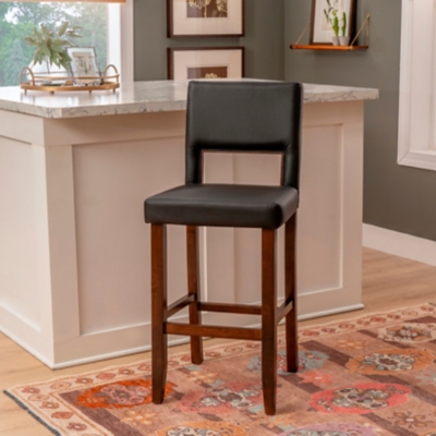 Linon Vega Bar Height Bar Stool, , rollover