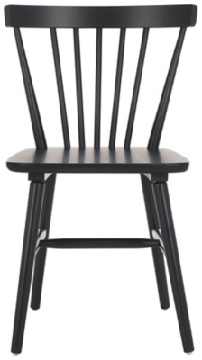 Safavieh Winona Dining Chair (Set of 2), Matte Black, large