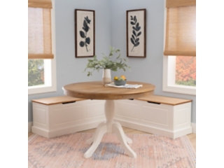 Linon Landin Corner Nook Dining Set