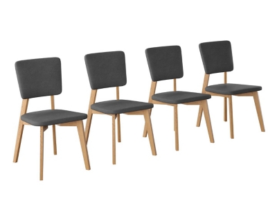 Midtown Concept Brisamar Dining Chair (Set of 4), Gray, large