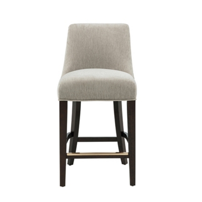 Manhattan Comfort Beever Counter Height Bar Stool, Taupe, large