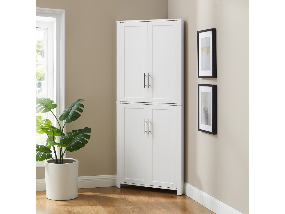 Crosley Furniture Savannah Corner Pantry | Ashley