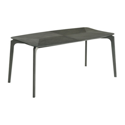 Armen Living Kalia Dining Table, Gray, large