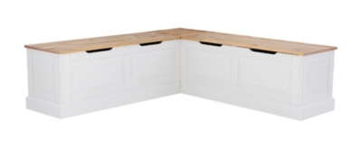 Linon Landin 62" Backless Breakfast Nook, , large