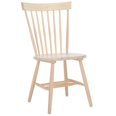 Safavieh Parker Dining Chair (Set of 2), White Washed, large