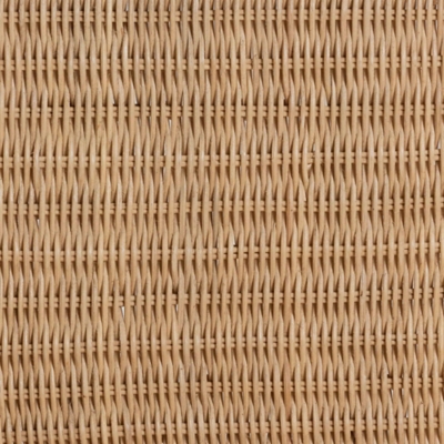 Close-up of tight woven rattan pattern