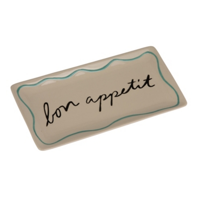 Storied Home Rectangular Decorative Platter, , large