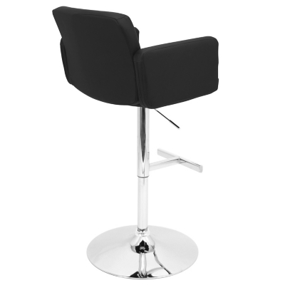 Stout swivel adjustable online black barstool