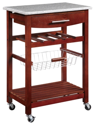 Kitchen Island Granite Top Cart Ashley Furniture Homestore