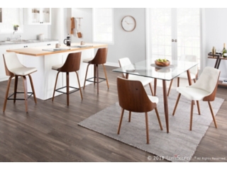 LumiSource Gianna Counter Stool (Set of 2)