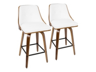 LumiSource Gianna Counter Stool (Set of 2)